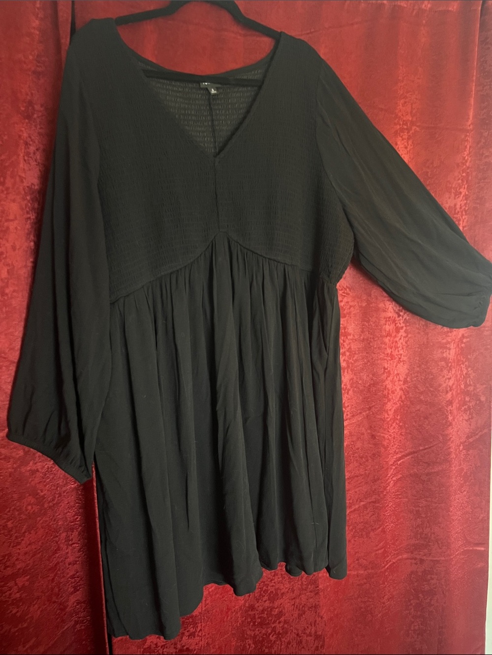 TORRID Black Babydoll Mini Dress